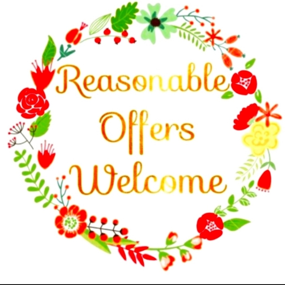 Reasonable offers always welcome